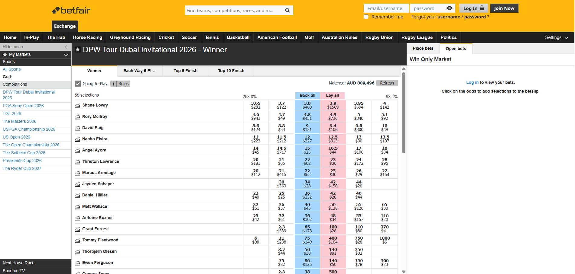 Betfair Australia casino preview image 2
