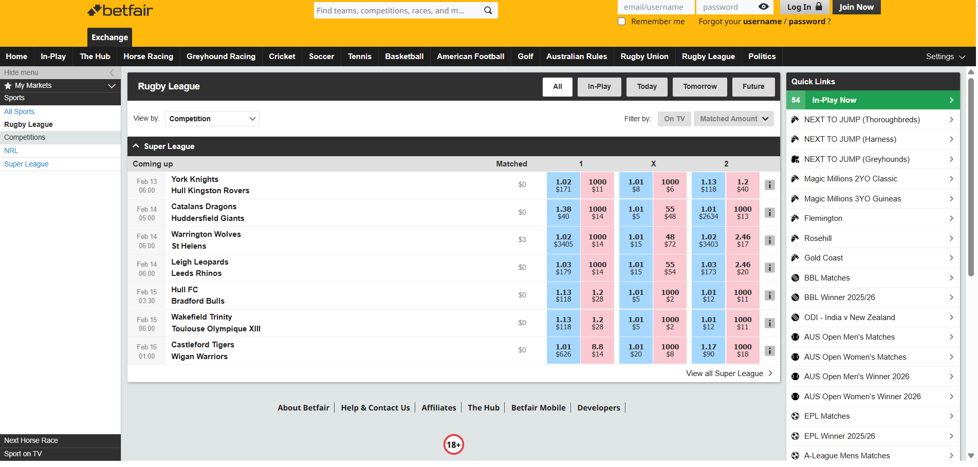 Betfair Australia casino preview image 3