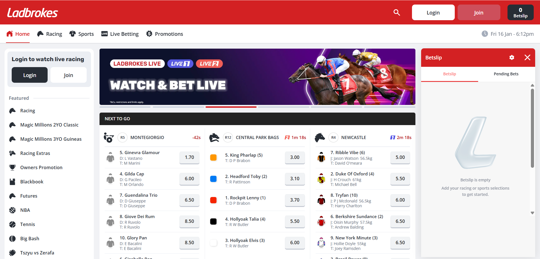 Ladbrokes Australia casino preview image 1