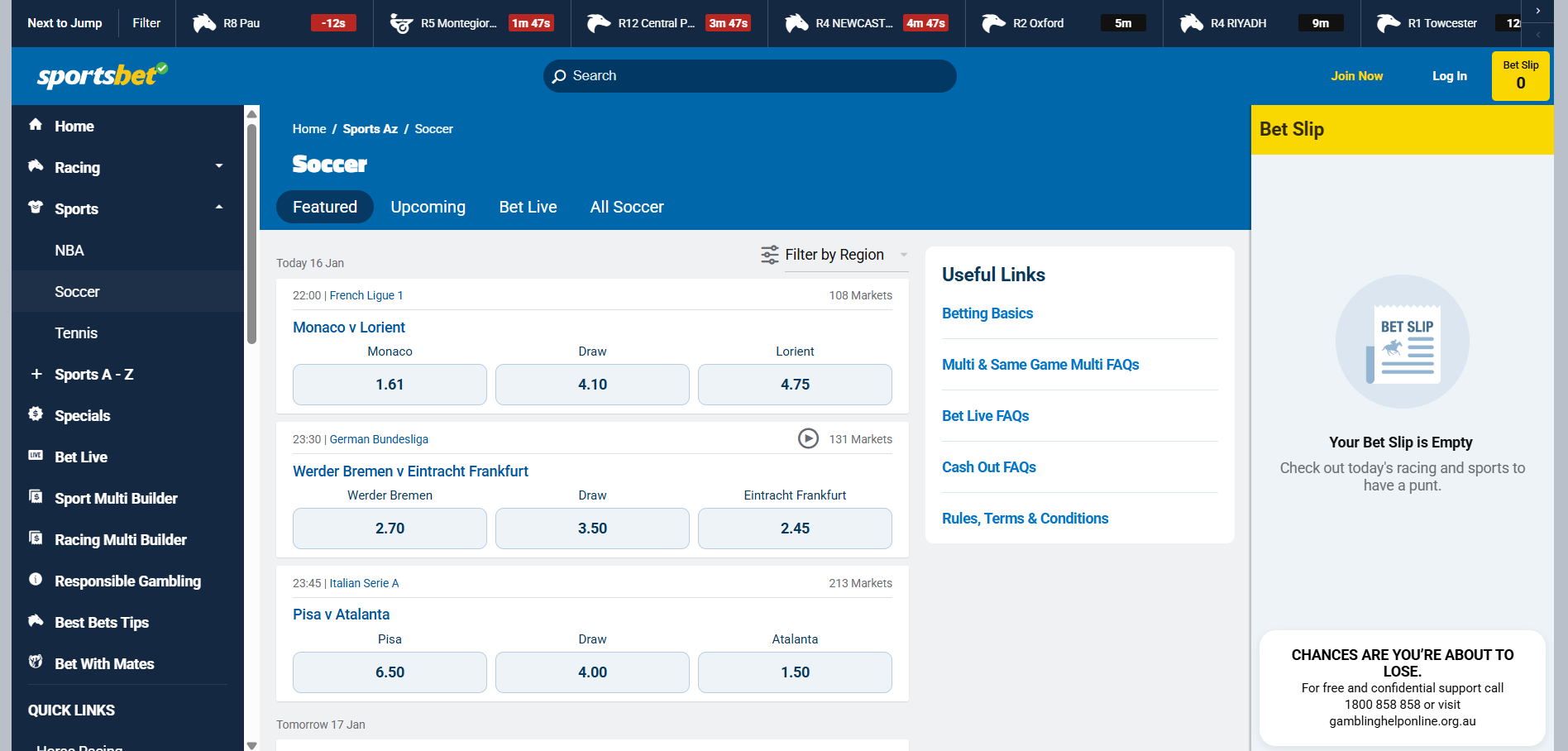 Sportsbet casino preview image 3