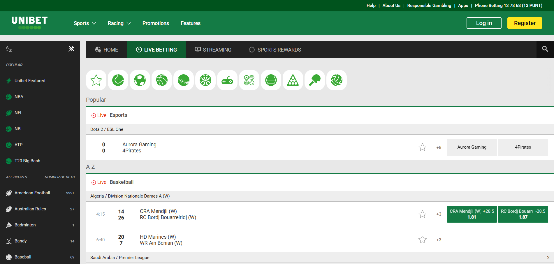 Unibet Australia casino preview image 3